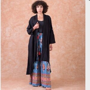 Bohemian Cotton Robe.